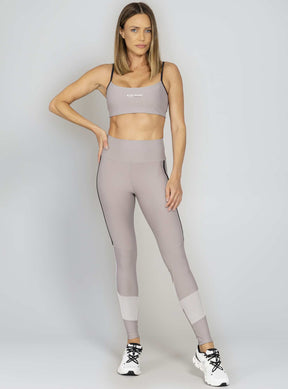 Legging Cintura Alta Cinza Run More